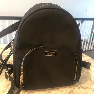 New!!! Black Kate Spade Backpack purse